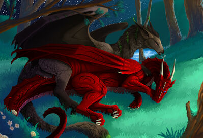 Levitus and Saugrim 1
art by shinigamisquirrel
Keywords: dragon;dragoness;male;female;feral;M/F;penis;vagina;from_behind;vaginal_penetration;masturbation;spooge;shinigamisquirrel
