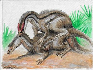 Liliensternus Mating
art by azraelangelo
Keywords: dinosaur;theropod;liliensternus;male;female;feral;M/F;from_behind;suggestive;azraelangelo