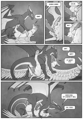 The Vessel
art by -rast-
Keywords: comic;dragon;gryphon;male;feral;M/M;penis;missionary;anal;closeup;-rast-