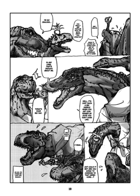 Young Maiden In Love Is A Carnivore 9
unknown artist
Keywords: comic;dinosaur;theropod;tyrannosaurus_rex;trex;spinosaurus;raptor;velociraptor;allosaurus;female;feral;solo;non-adult