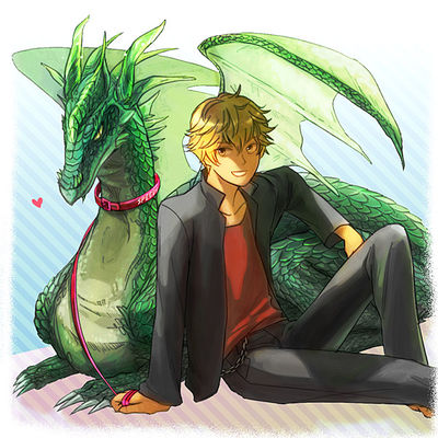 Dragon Pet
unknown artist
Keywords: dragon;feral;human;man;male;non-adult