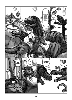 Young Maiden In Love Is A Carnivore 13
unknown artist
Keywords: comic;dinosaur;theropod;tyrannosaurus_rex;trex;spinosaurus;female;feral;solo;non-adult