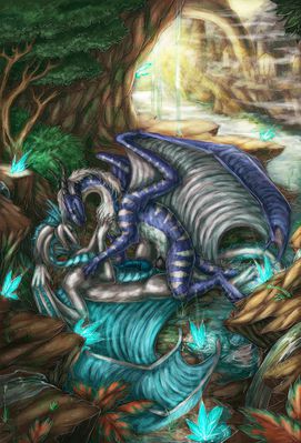 Drakes Making Love
art by acidapluvia
Keywords: dragon;male;feral;M/M;penis;anal;missionary;acidapluvia