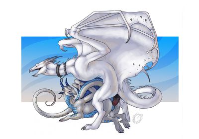Byzil and the White Wyvern
art by acidapluvia
Keywords: dragon;dragoness;byzil;wyvern;male;female;feral;M/F;penis;from_behind;vaginal_penetration;acidapluvia