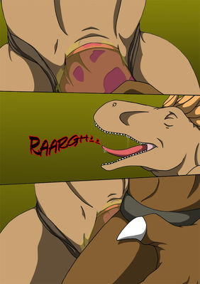 Alpha Raptor 17
art by nx-3000
Keywords: comic;dinosaur;theropod;raptor;male;anthro;M/M;penis;from_behind;anal;closeup;spooge;nx-3000