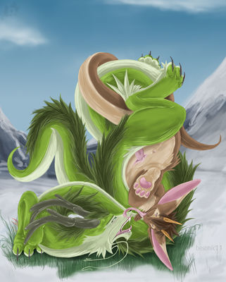 Mountaintop Mating
art by besonik
Keywords: eastern_dragon;dragon;dragoness;male;female;feral;M/F;penis;missionary;vaginal_penetration;besonik