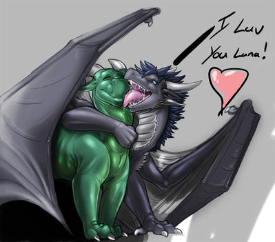 Love You Luna
art by narse
Keywords: dragon;feral;romance;non-adult;narse