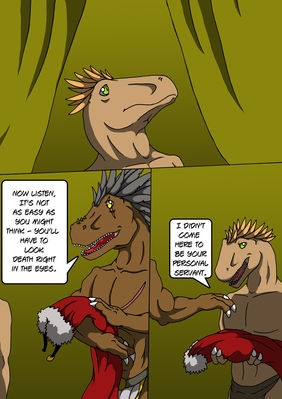 Alpha Raptor 6
art by nx-3000
Keywords: comic;dinosaur;theropod;raptor;male;anthro;M/M;solo;nx-3000
