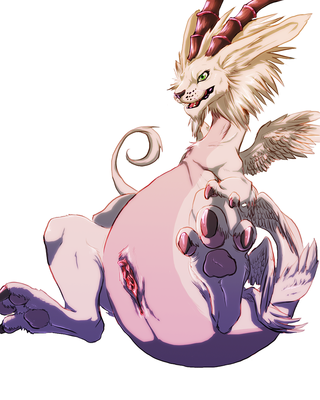 Magnadramon
art by saiori
Keywords: anime;digimon;furry;feline;dragoness;hybrid;magnadramon;female;anthro;solo;vagina;saiori