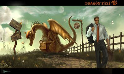 Dragon Taxi
unknown artist
Keywords: dragon;feral;human;man;male;non-adult