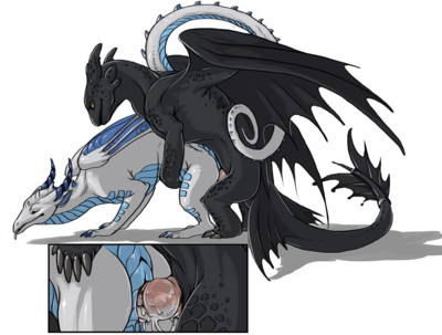 Toothless Mounts Byzil
art by acidapluvia
Keywords: how_to_train_your_dragon;httyd;night_fury;toothless;dragon;dragoness;byzil;male;female;feral;M/F;penis;from_behind;vaginal_penetration;closeup;spooge;acidapluvia