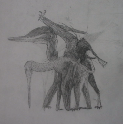 Aerodactylus Copulation
art by 8bitAviation
Keywords: dinosaur;pterodactyl;aerodactylus;male;female;feral;M/F;penis;from_behind;suggestive;8bitAviation