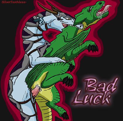 Bad Luck
art by silvertoothless
Keywords: dragon;feral;male;M/M;penis;anal;from_behind;silvertoothless