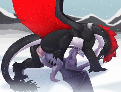 Dragon Lovemaking
art by BlackBatWolf
Keywords: dragon;dragoness;male;female;feral;M/F;penis;from_behind;vaginal_penetration;spooge;BlackBatWolf