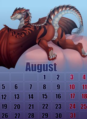 Rose Posing
art by BlackBatWolf
Keywords: dragoness;female;feral;solo;vagina;presenting;calendar;BlackBatWolf