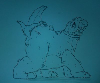 Role Reversal
art by bugman
Keywords: cartoon;land_before_time;lbt;dinosaur;hadrosaur;stegosaurus;spike;ducky;male;female;anthro;M/F;from_behind;bugman