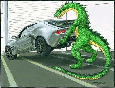 Dragon Fucking A Car 3
art by omegaltd
Keywords: dragon;male;feral;solo;penis;masturbation;automobile;humor;omegaltd