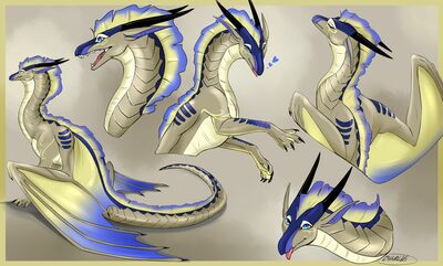 Dawn Expression Sheet (Wings_of_Fire)
art by CharlieMcarthy
Keywords: wings_of_fire;sandwing;seawing;hybrid;dragoness;female;feral;solo;reference;non-adult;CharlieMcarthy