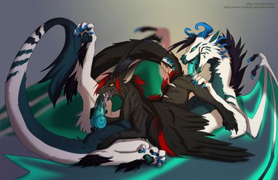 Shadarrius and Dark
art by Coinn8
Keywords: dragon;dragoness;male;female;feral;M/F;penis;69;oral;spooge;Coinn8