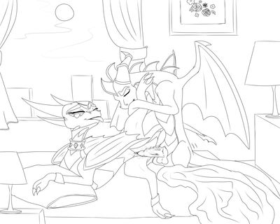 Spyro Mounting Cynder
unknown creator
Keywords: videogame;spyro_the_dragon;dragon;dragoness;spyro;cynder;male;female;anthro;M/F;penis;from_behind;vaginal_penetration