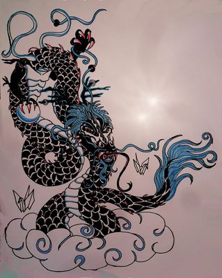 Dragon Tattoo
art by lokidragon
Keywords: asian_dragon;feral;solo;tattoo;non-adult;lokidragon