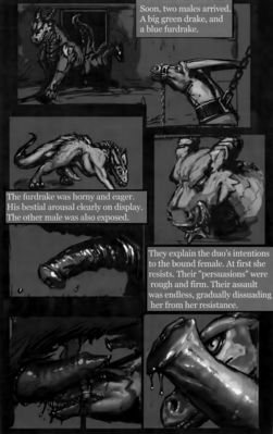 The Nameless 3
art by winddragon and losian
Keywords: comic;dragon;dragoness;male;female;feral;M/F;threeway;penis;suggestive;closeup;bondage;spooge;winddragon;losian