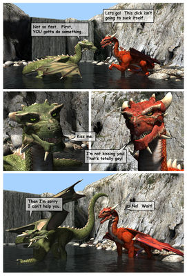 Encounter (page 2)
art by wooky
Keywords: comic;dragon;male;feral;M/M;suggestive;cgi;wooky