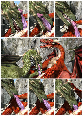 Encounter (page 5)
art by wooky
Keywords: comic;dragon;male;feral;M/M;penis;oral;anal;rimjob;closeup;cgi;wooky
