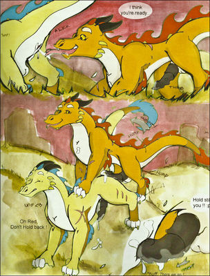 The Essentials 7
art by fennec
Keywords: comic;dragon;male;feral;M/M;penis;from_behind;oral;anal;rimjob;closeup;spooge;fennec