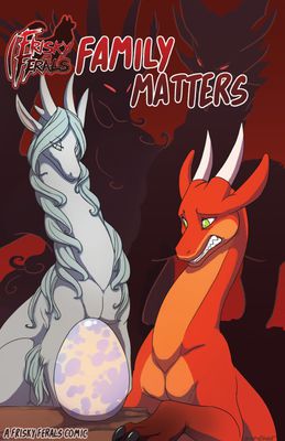 Family Matters cover
art by sefeiren
Keywords: comic;family_matters;frisky_ferals;dragon;kindle;male;dragoness;vera;female;feral;solo;egg;non-adult;sefeiren