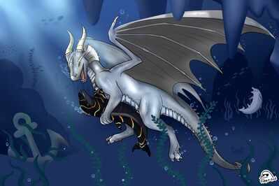Dolphin and Dragon Having Sex
art by Flippin-Rad
Keywords: dragon;furry;cetacean;dolphin;male;female;feral;M/F;penis;missionary;vaginal_penetration;Flippin-Rad