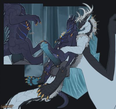 Throne For a Princess (Wings_of_Fire)
art by Glimchips05
Keywords: wings_of_fire;nightwing;hybrid;dragon;dragoness;male;female;feral;M/F;penis;reverse_cowgirl;vaginal_penetration;spooge;Glimchips05