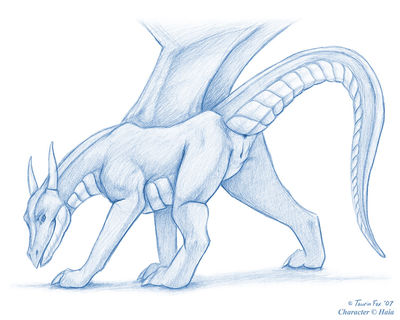 Haia
art by taurin_fox
Keywords: dragoness;female;feral;solo;taurin_fox