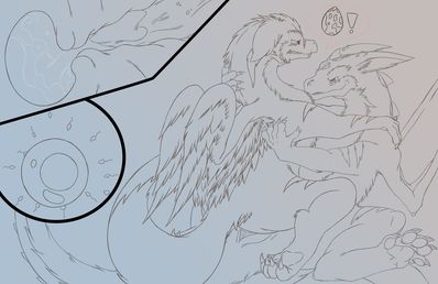 I Told You To Pull Out
art by Mel21-12
Keywords: dragon;dragoness;male;female;feral;M/F;penis;missionary;vaginal_penetration;internal;ejaculation;orgasm;spooge;Mel21-12