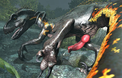Indoraptor Male
unknown creator
Keywords: jurassic_world;dinosaur;theropod;indominus_rex;raptor;hybrid;indoraptor;male;feral;solo;penis;cgi