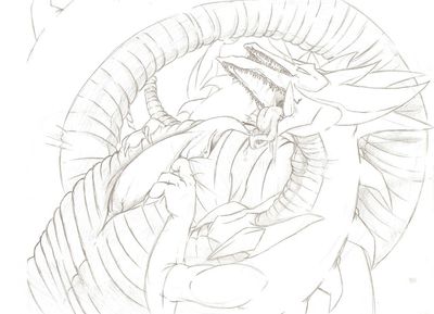 Slifer The Sky Dragon
art by inkcookie
Keywords: anime;yu-gi-oh;dragon;slifer;male;anthro;solo;penis;oral;autofellatio;spooge;inkcookie