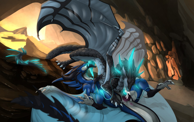 Share A Lair
art by ishiru
Keywords: dragon;male;feral;M/M;penis;69;oral;spooge;ishiru