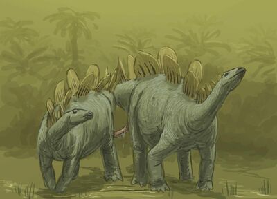 Stegosaur Mating
art by J_Knuppe
Keywords: dinosaur;stegosaurus;male;female;feral;M/F;penis;J_Knuppe