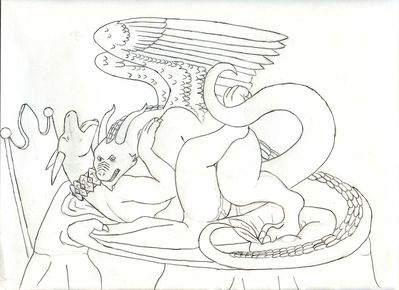 Kaju Elesde Lovin
art by rex
Keywords: dragon;male;feral;M/M;missionary;anal;rex