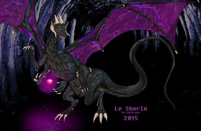 Leshorin Feral
art by lokidragon
Keywords: dragoness;female;feral;solo;non-adult;lokidragon