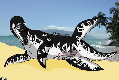 Liopleurodon
art by silver-weed
Keywords: liopleurodon;male;feral;solo;penis;beach;silver-weed
