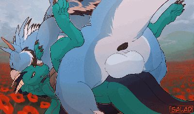 Field Breeding.gif
art by LiliSalad
Keywords: video;animated_gif;dragoness;gryphon;male;female;feral;M/F;penis;missionary;vaginal_penetration;LiliSalad
