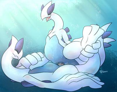 Lugia Sex
art by patohoro
Keywords: anime;pokemon;avian;bird;lugia;male;female;anthro;M/F;penis;cowgirl;vaginal_penetration;spooge;patohoro