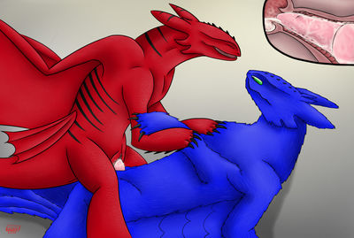 Do You Mind
art by MUS0
Keywords: how_to_train_your_dragon;httyd;night_fury;dragon;dragoness;male;female;feral;M/F;penis;cowgirl;vaginal_penetration;internal;ejaculation;spooge;MUS0
