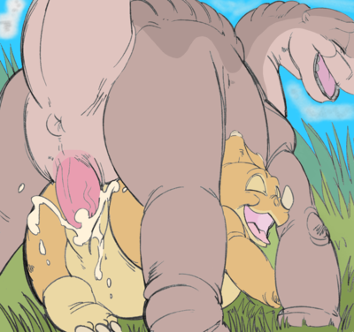 Cera and Littlefoot
art by MadHatterMonster and lbtfan90
Keywords: cartoon;land_before_time;lbt;dinosaur;sauropod;apatosaurus;ceratopsid;triceratops;littlefoot;cera;male;female;anthro;M/F;penis;from_behind;vaginal_penetration;spooge;MadHatterMonster;lbtfan90