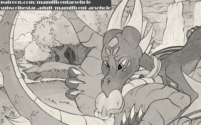 Cynder and Spyro
art by Magnificent_Arsehole
Keywords: videogame;spyro_the_dragon;cynder;spyro;dragon;dragoness;male;female;feral;M/F;penis;oral;Magnificent_Arsehole