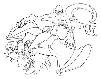 Aufei and Hubby
art by NCIMPUU
Keywords: beast;dragoness;female;human;man;male;feral;M/F;penis;missionary;vaginal_penetration;NCIMPUU