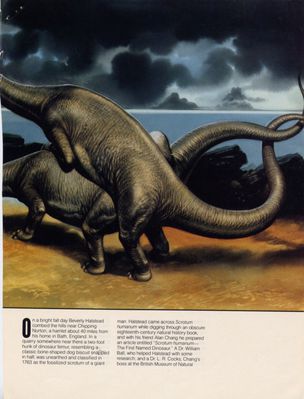 Tyrannosaurus sex: A Love Tail 2
article by Sandy Fritz and Ron Embelton
Keywords: dinosaur;sauropod;male;female;feral;M/F;from_behind;article;omni;magazine;sandy_fritz;ron_embelton