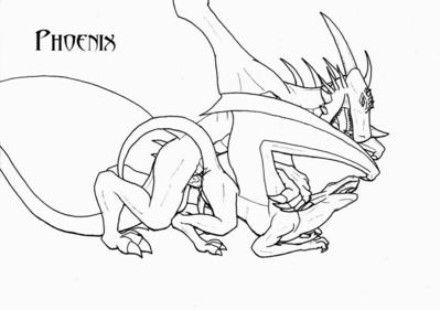 Male Dragons Have Sex
art by phoenix
Keywords: dragon;feral;male;M/M;penis;anal;from_behind;spooge;phoenix