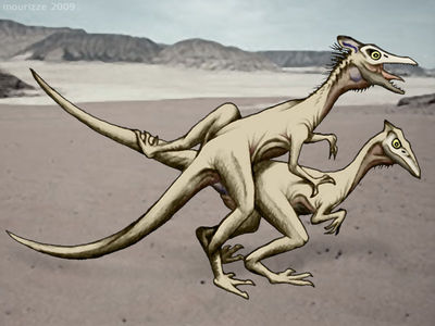 Pelecanimimus Mating
art by mourizze
Keywords: dinosaur;theropod;pelecanimimus;male;female;feral;M/F;penis;from_behind;cloacal_penetration;mourizze